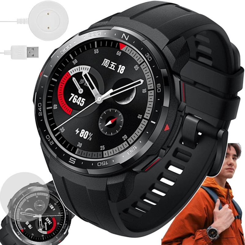 Inteligentné hodinky Honor GS pro čierne + 3 ďalšie produkty